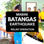 Video: Batangas Earthquake Relief Operation