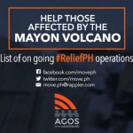 UPDATE: Mayon Relief Operation
