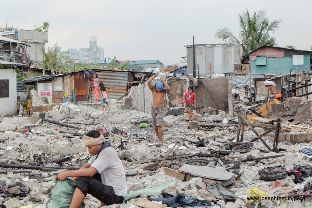 Fire Relief: Baseco Evacuation Center